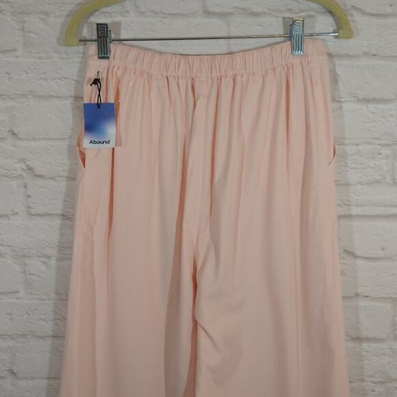 L Abound Light Creole Pink High Rise Straight Leg Casual Trousers Pants NWT S - Picture 6 of 9